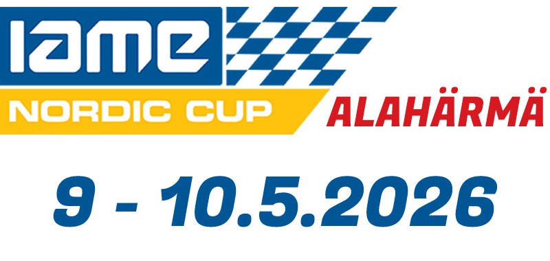 IAME Nordic Cup 9 - 10.5.2026 - Alahärmä