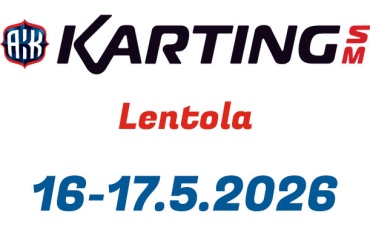 Karting SM 16 - 17.5.2026 - Lentola