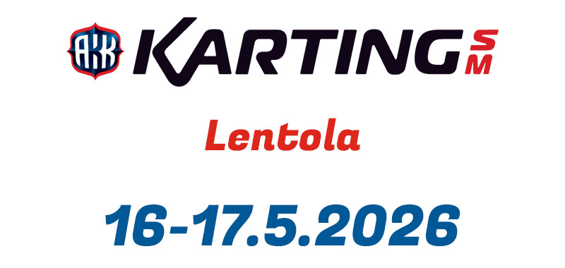 Karting SM 16 - 17.5.2026 - Lentola